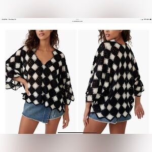 Free people crochet top